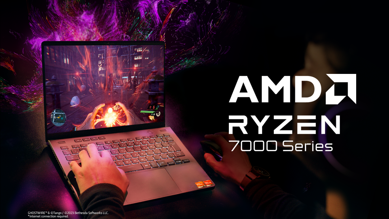 AMD RYZEN™ 7000 シリーズ・プロセッサーが駆動するゲーミング